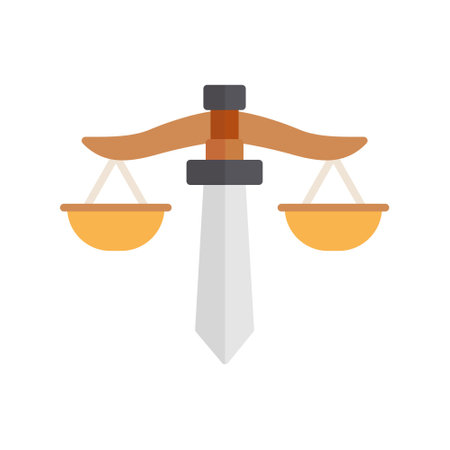 Justice Creative Icons Designのイラスト素材