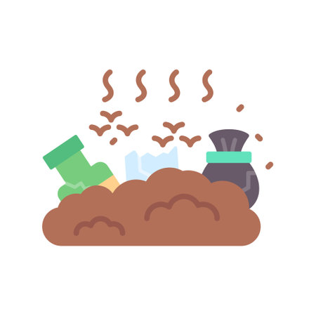 Landfill Creative Icons Designのイラスト素材