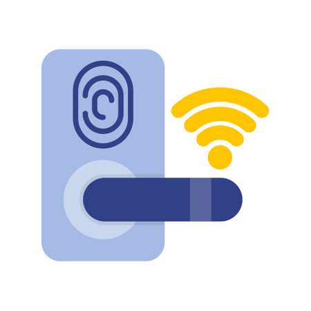 Door Lock Creative Icons Designのイラスト素材