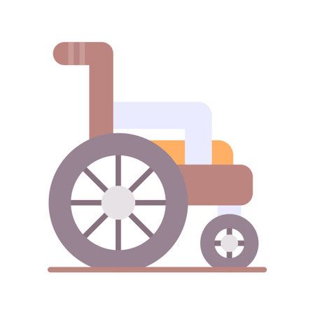 Wheelchair Creative Icons Designのイラスト素材