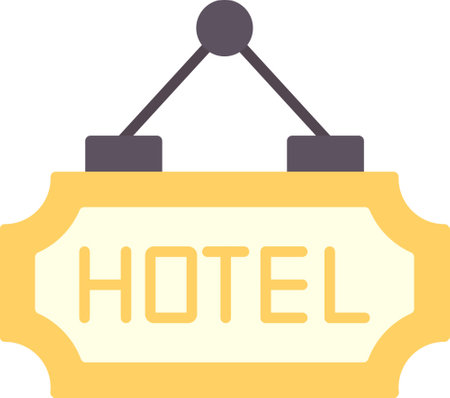Hotel Creative Icons Designのイラスト素材