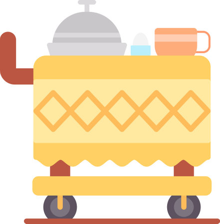 Food Cart Creative Icons Designのイラスト素材