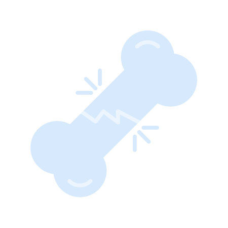 bone icon vector isolated on white background for your web and mobile app design, Bone logo conceptのイラスト素材