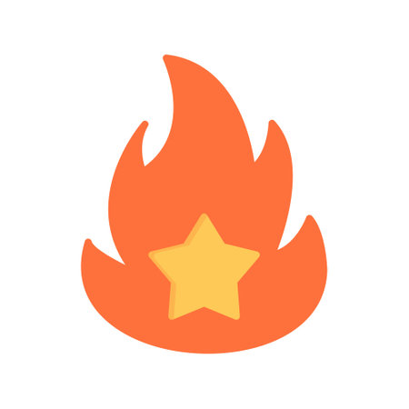 On Fire Creative Icons Designのイラスト素材