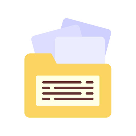 Folder Creative Icons Designのイラスト素材