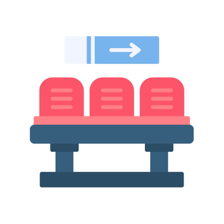 Waiting Room Creative Icons Designのイラスト素材