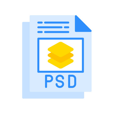 Psd File Creative Icons Designのイラスト素材