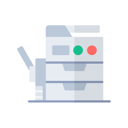 Copy Machine Creative Icons Designのイラスト素材