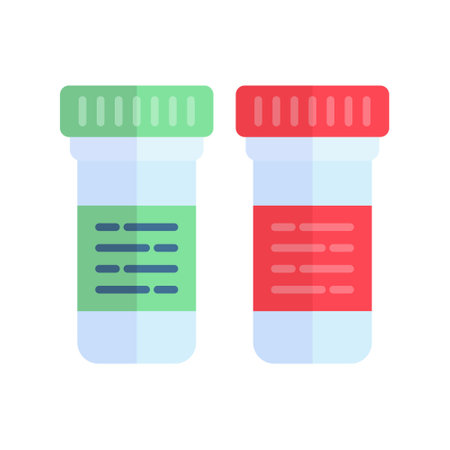 Test Tube Creative Icons Designのイラスト素材