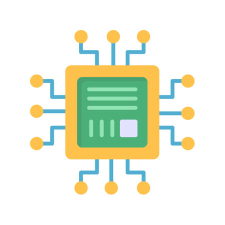 Microchip Creative Icons Designのイラスト素材