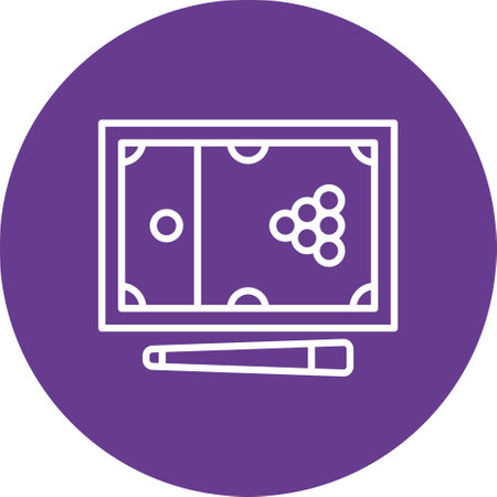 Snooker Iconのイラスト素材