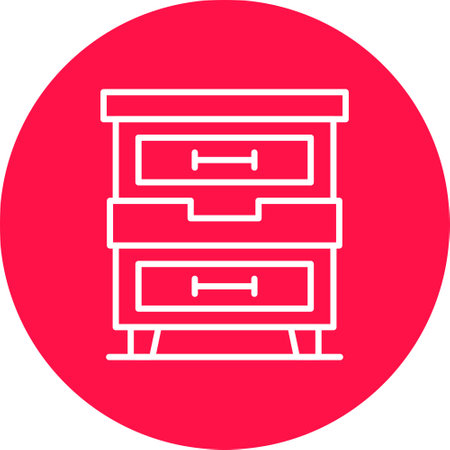 Drawers Creative Icons Designのイラスト素材
