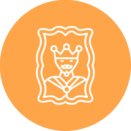 Royal crown vector icon. Isolated royal crown on white background.のイラスト素材