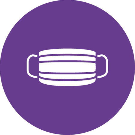 Mask Iconのイラスト素材