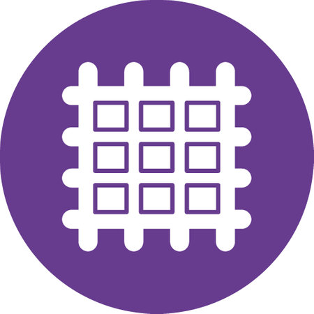 Grid Creative Icons Designのイラスト素材