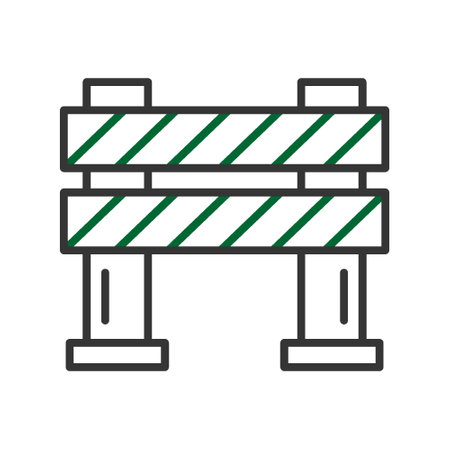 Barrier Iconのイラスト素材