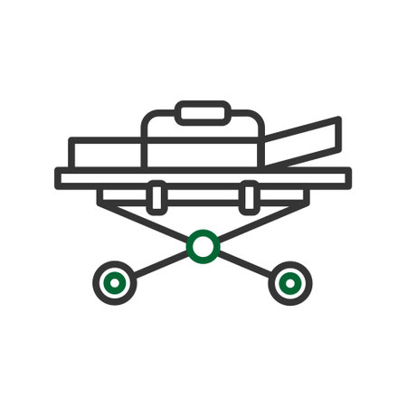 Stretcher Iconのイラスト素材
