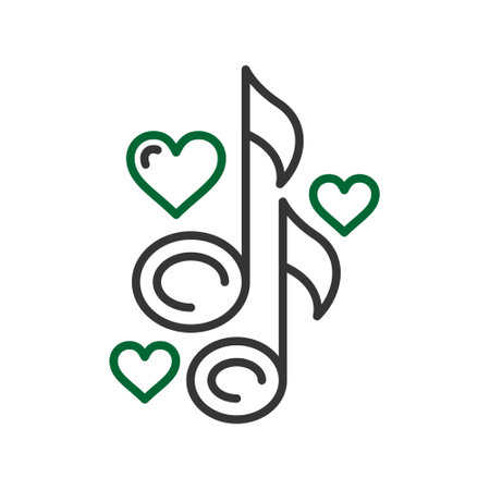 Love Song Iconのイラスト素材