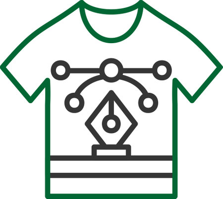 T Shirt Iconのイラスト素材