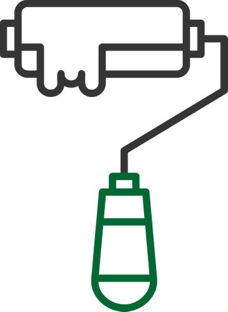Paint Roller Iconのイラスト素材