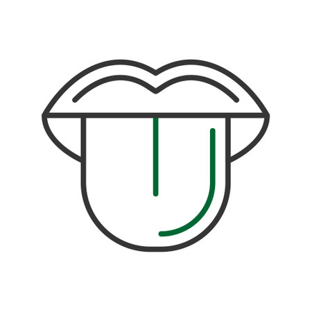 Tongue Iconのイラスト素材