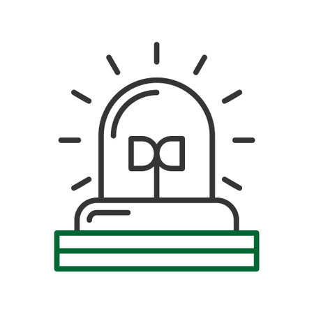 Siren Iconのイラスト素材