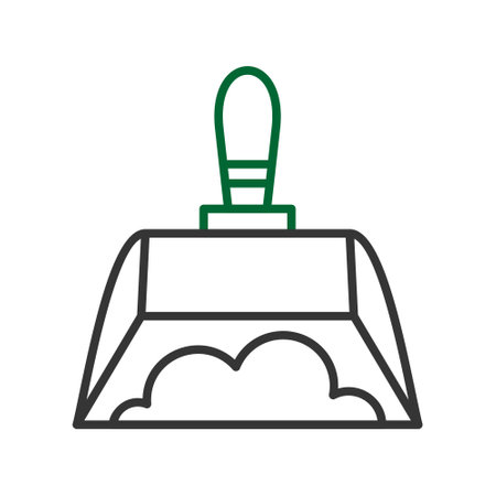 Dust Pan Creative Icons Designのイラスト素材
