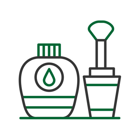 Nail Polish Creative Icons Designのイラスト素材