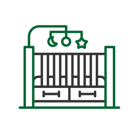 Crib Creative Icons Designのイラスト素材