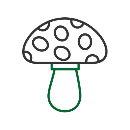 Mushroom Creative Icons Designのイラスト素材