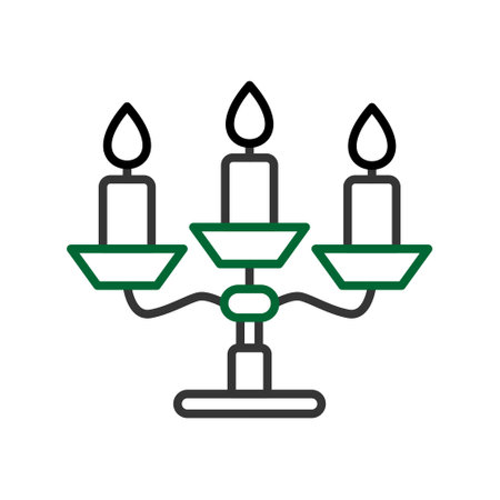 Candelabra Creative Icons Designのイラスト素材