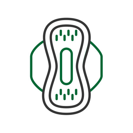 Sanitary Napkin Creative Icons Designのイラスト素材