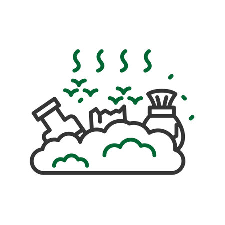 Landfill Creative Icons Designのイラスト素材