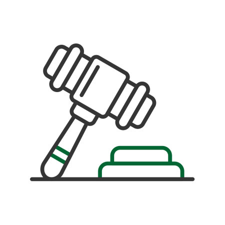 Law Creative Icons Designのイラスト素材