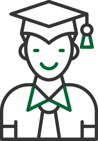 Graduate Creative Icons Designのイラスト素材