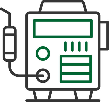 Welding Machine Creative Icons Designのイラスト素材