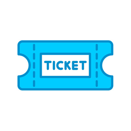 Tickets Iconのイラスト素材