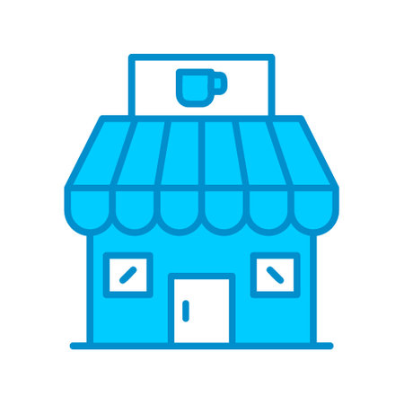 Cafe Iconのイラスト素材