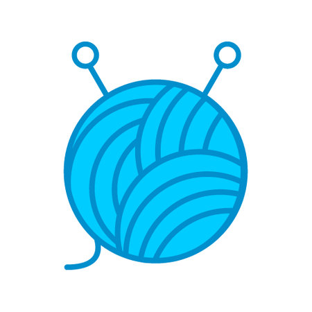 Wool Ball Iconのイラスト素材
