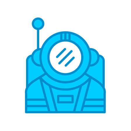 Astronaut Iconのイラスト素材