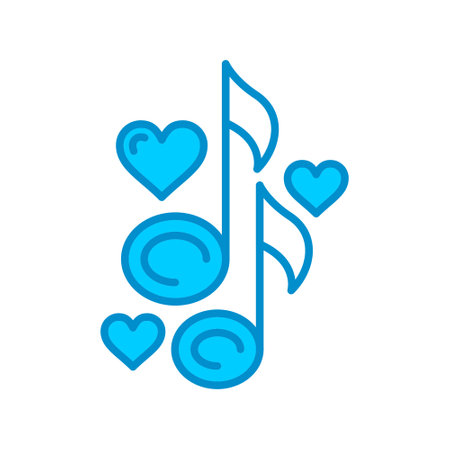 Love Song Iconのイラスト素材