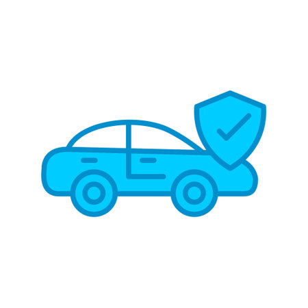 Car Insurance Iconのイラスト素材