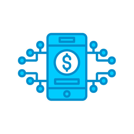 Digital Money iconのイラスト素材