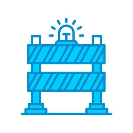 Barrier Iconのイラスト素材