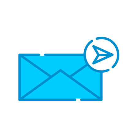 Send Mail Creative Icons Designのイラスト素材