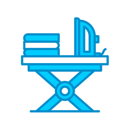 Iron Table Creative Icons Designのイラスト素材