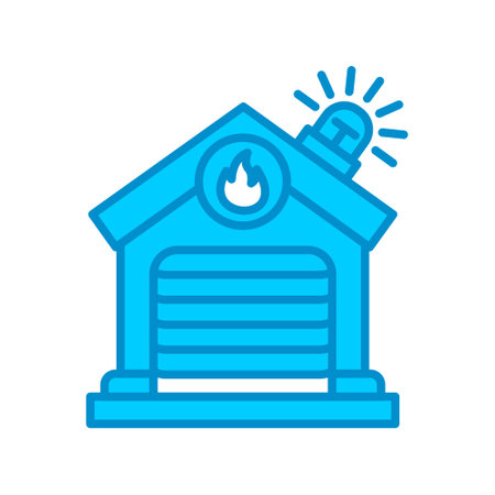 Fire Department Creative Icons Designのイラスト素材