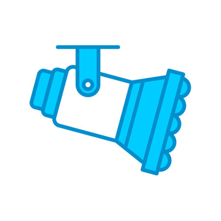 Spotlight Creative Icons Designのイラスト素材