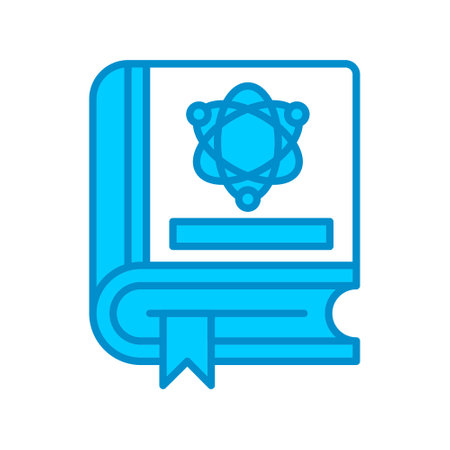 Science Book Creative Icons Designのイラスト素材