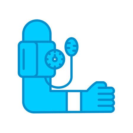 Blood Pressure Creative Icons Designのイラスト素材
